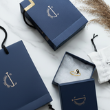 Yin-Yang 92.5 silver kids adjustable ring