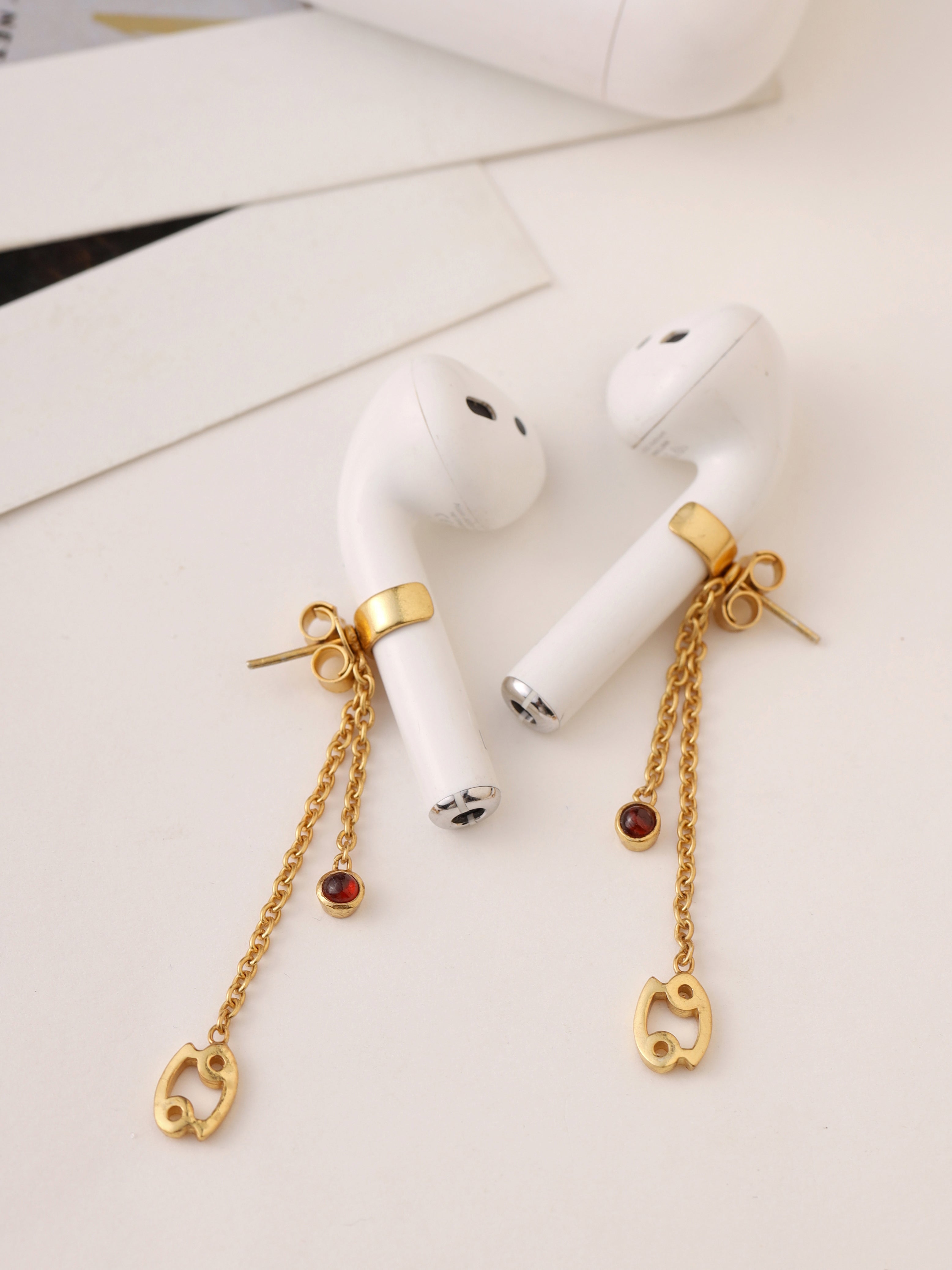 Cancer Airpods earrings